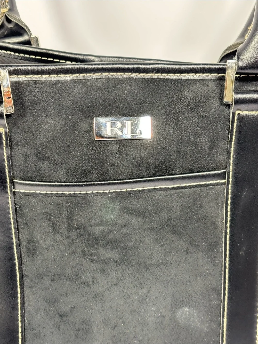 ✨Ralph Lauren Black Tote Bag - Picture 8 of 15